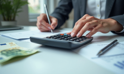 Calculatrice professionnelle billets euros fiche de paie
