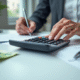 Calculatrice professionnelle billets euros fiche de paie